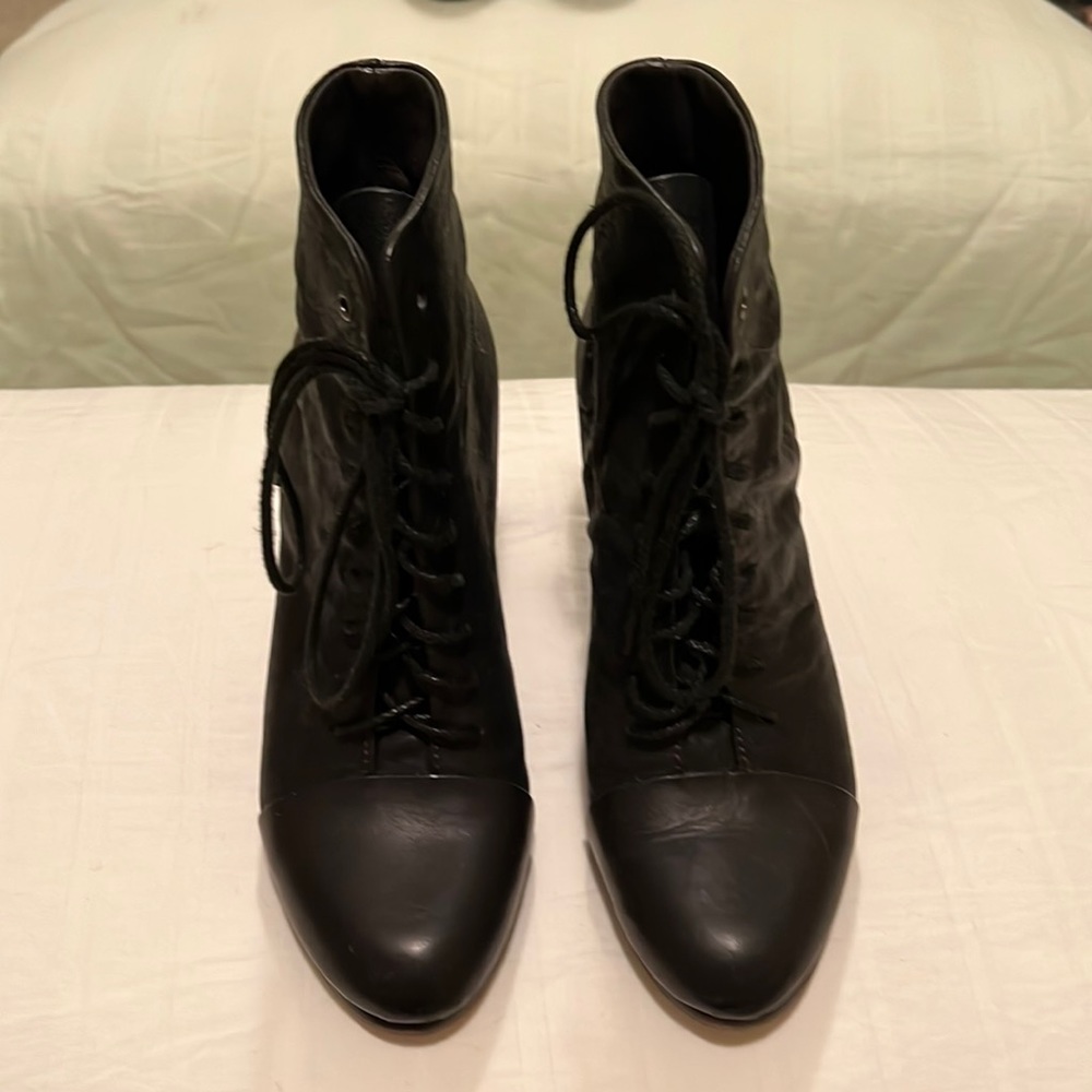 Rag and Bone lace up booties
